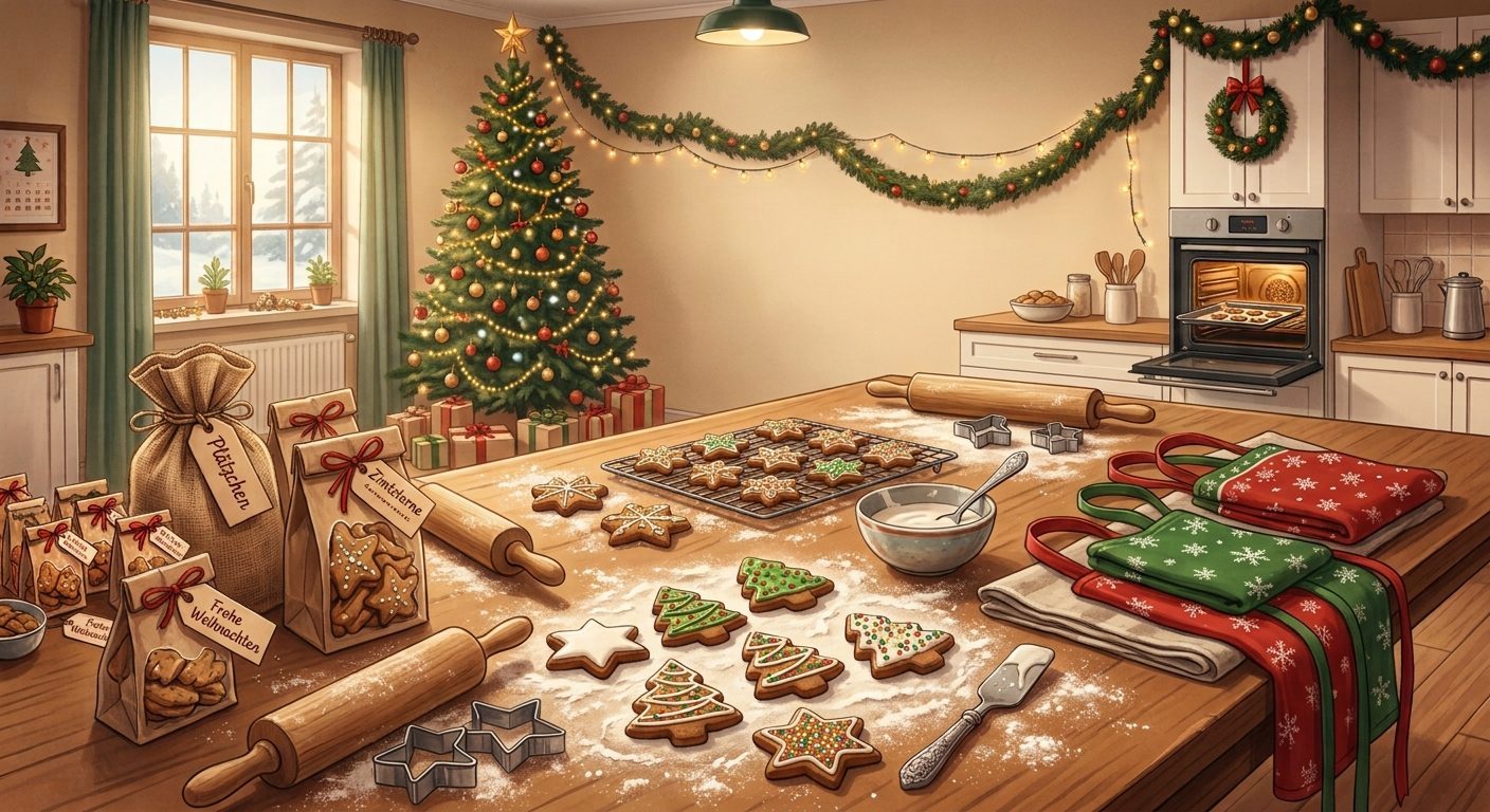 Wir backen gemeinsam Weihnachts-Plätzchen!